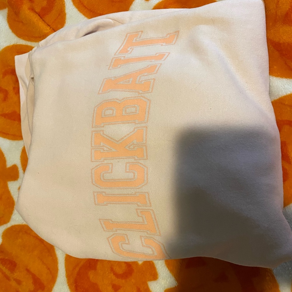 David Dobrik limited edition pink clickbait hoodie